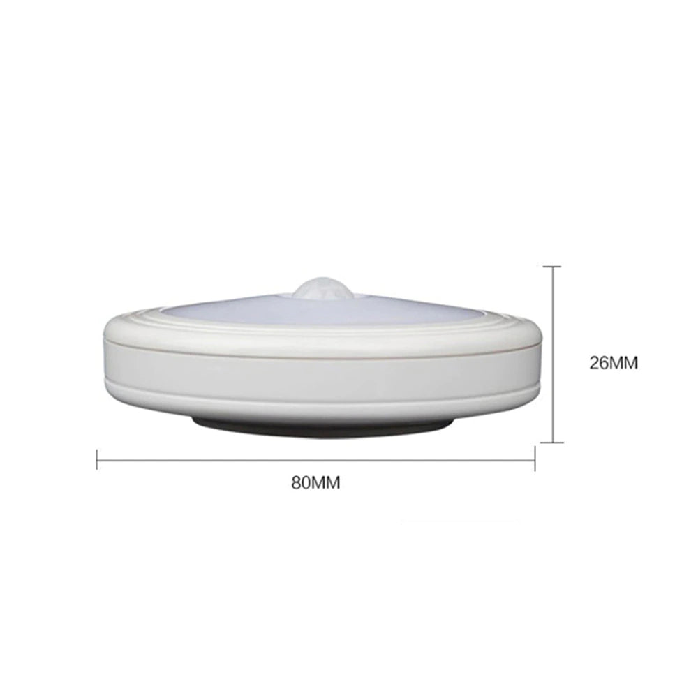 Led lamp met bewegingssensor op batterij