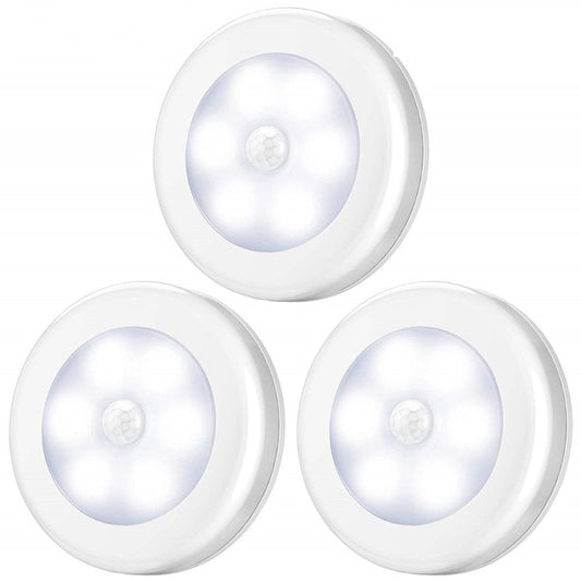 Led lamp met bewegingssensor op batterij