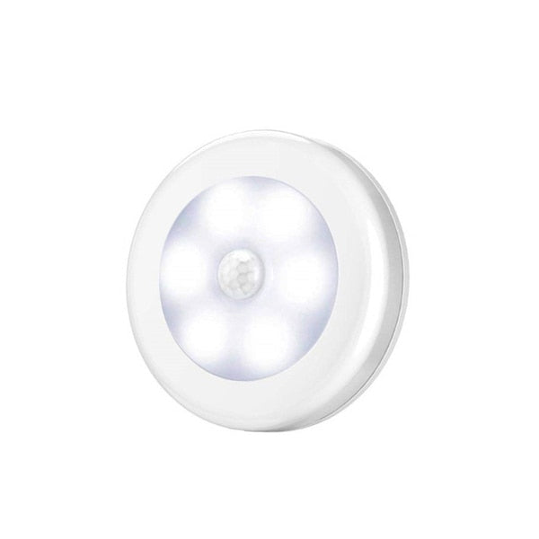 Led lamp met bewegingssensor op batterij