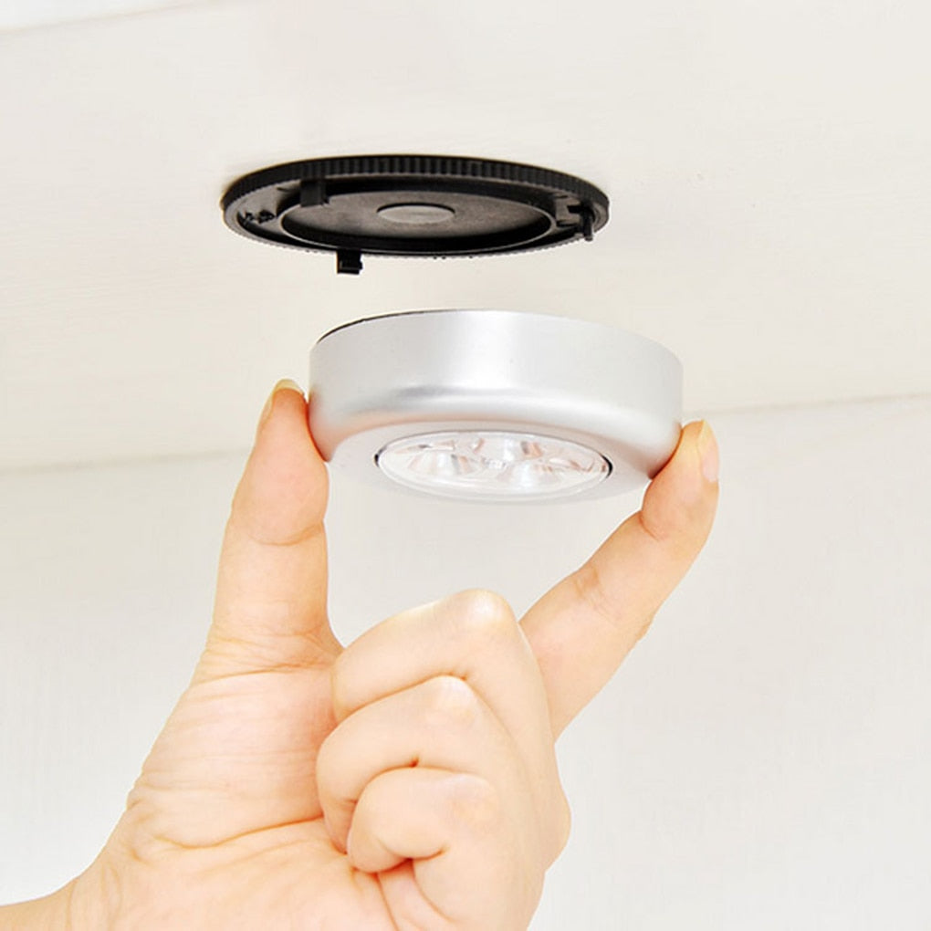 Druklamp op batterij warm wit kastverlichting spo