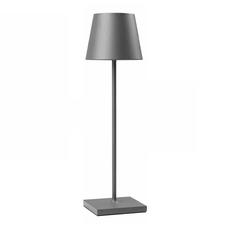 Tafellamp aluminium oplaadbaar dimbaar touch