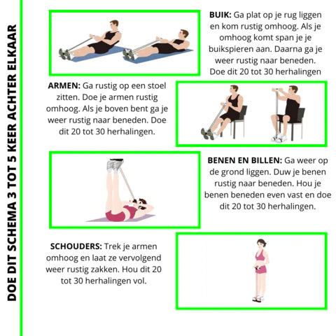 Bessports Train Kracht en Flexibiliteit