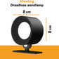 Wandlamp zwart- oplaadbaar – met afstandsbediening (ACTIE 1+1 gratis)