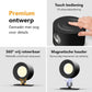 Wandlamp zwart- oplaadbaar – met afstandsbediening (ACTIE 1+1 gratis)