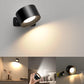 Wandlamp zwart- oplaadbaar – met afstandsbediening (ACTIE 1+1 gratis)