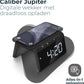 Wekker - Digitale Wekker met Draadloze Oplader – Wake-up Light – Nachtlampje – Twee Alarmen – Zwart